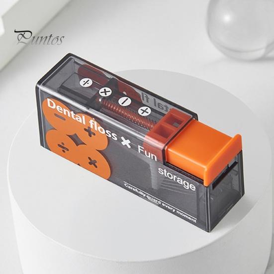 Коробка для хранения зубной нити, портативный, прочный, без запаха, органайзер для зубной нити, чехол для путешествий