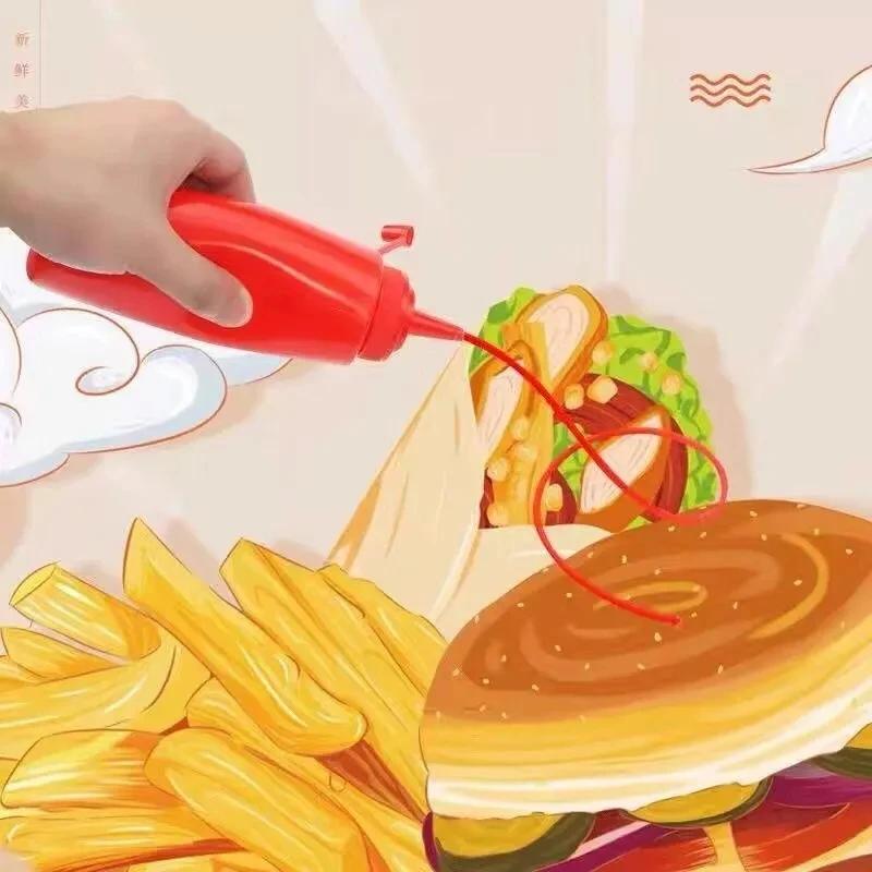Забавный розыгрыш Бутылки кетчупа Розыгрыши Томатный соус Розыгрыш Взрослые Дети Крутые игрушки Пугающие предметы Поддельный кетчуп Подарок-сюрприз