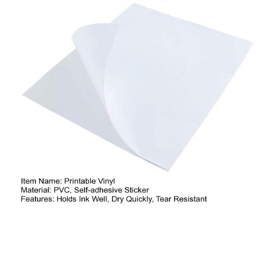 Удобная водонепроницаемая DIY печать, записываемая наклейка для струйного принтера, бумага, школьные принадлежности, винил для струйной печати