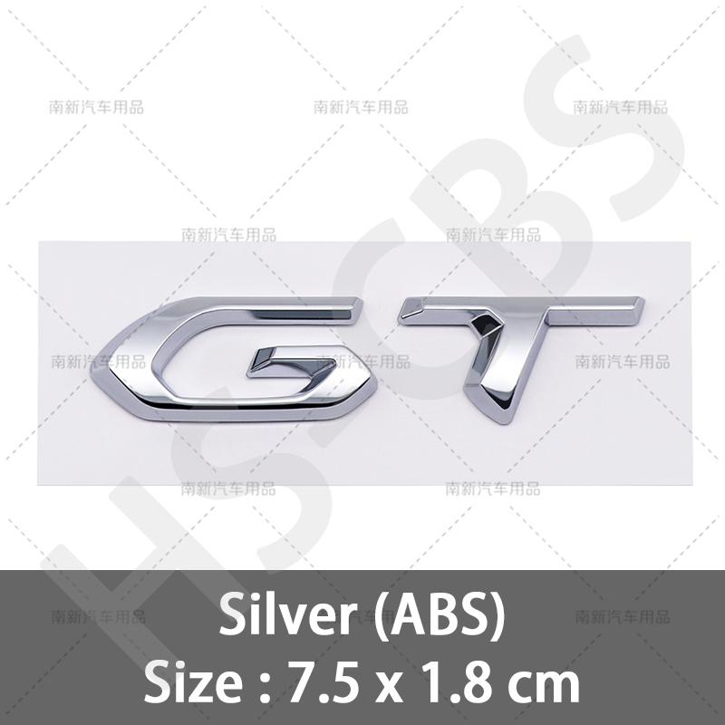 SQOB1 3D ABS 408 4008 508 5008 508L Letter Emblem GT Rear Trunk Badge Logo For Peugeot 408 508 4008 5008 508L Car Styling Accessories