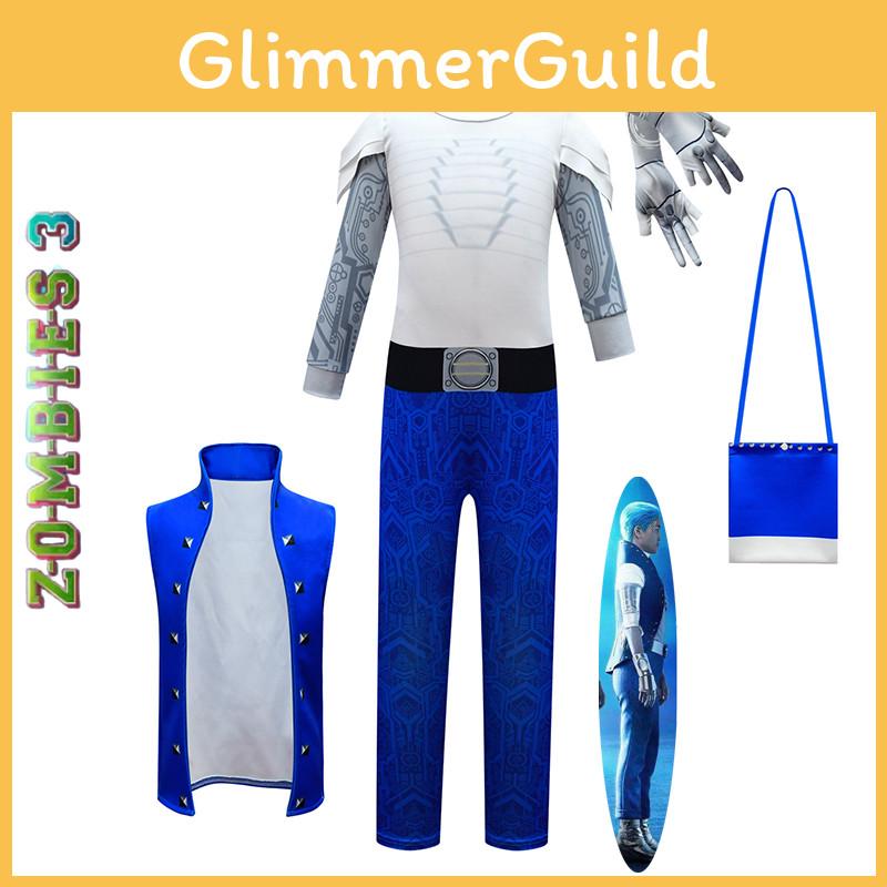 Bright And Durable Zombie 3 Alien Cosplay Costume For Kids Perfect For Halloween And Carnivals