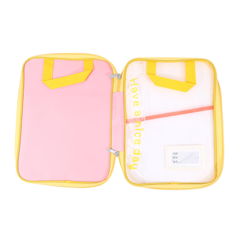 1PC Homework & College Papers Storage Pouch for Books Documents DIY Arts and Crafts Scrapbook Paper Transparent Zipper Document File Pouch