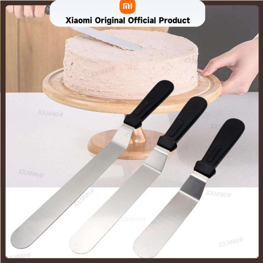 Xiaomi Stainless Steel Butter Cake Cream Knife Spatula Scraper for Cake Smoother Icing Frosting Spreader Pastry Decorating Tools