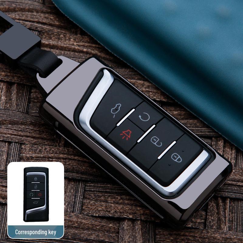 Key Case for GAC Trumpchi GS4/GS3/GA6/GA4/GS5/GA3 - Durable Shell with Buckle