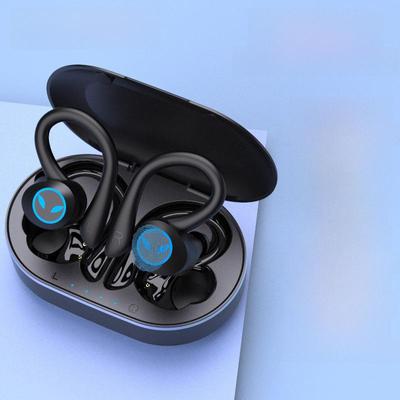 Новая беспроводная спортивная гарнитура Bluetooth с шумоподавлением и креплением на ухо — водонепроницаемая, TWS-вкладыши, идеально подходит для киберспорта и игр
