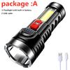 Powerful LED Torch USB Charging High Power COB Waterproof Flashlight Outdoor Camping Long Range Range Lantern