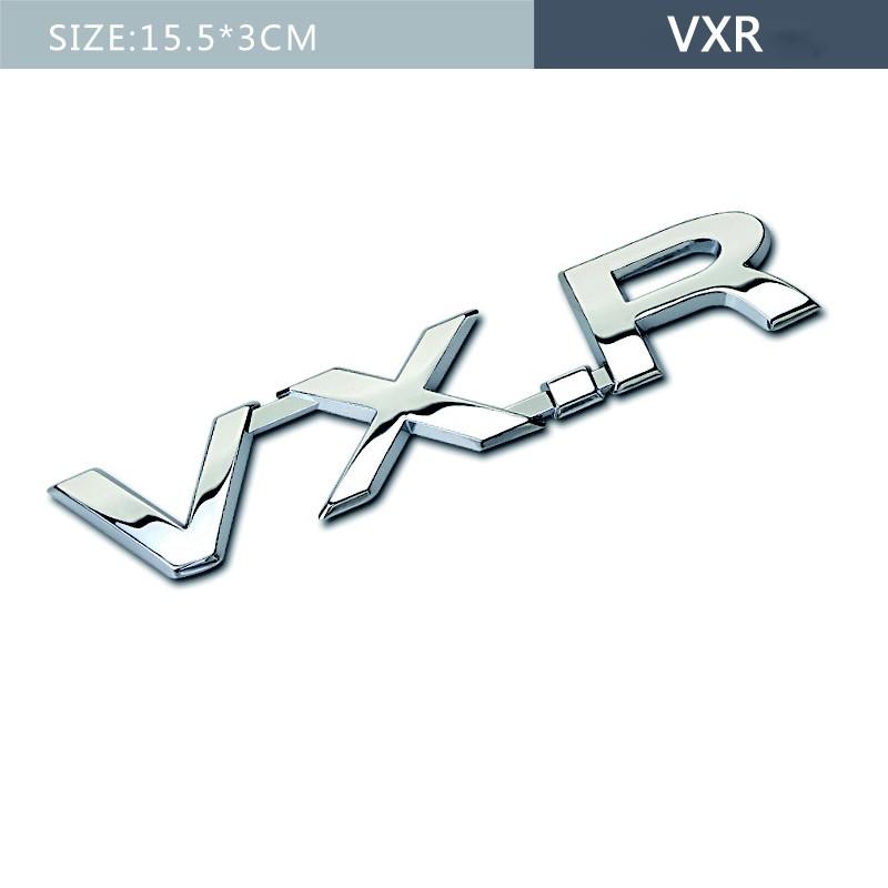 Модифицированные буквы V6 V8 5,7 4WD AWD VXR VXL TXL Limited металлическая автомобильная наклейка подходит для всех автомобилей
