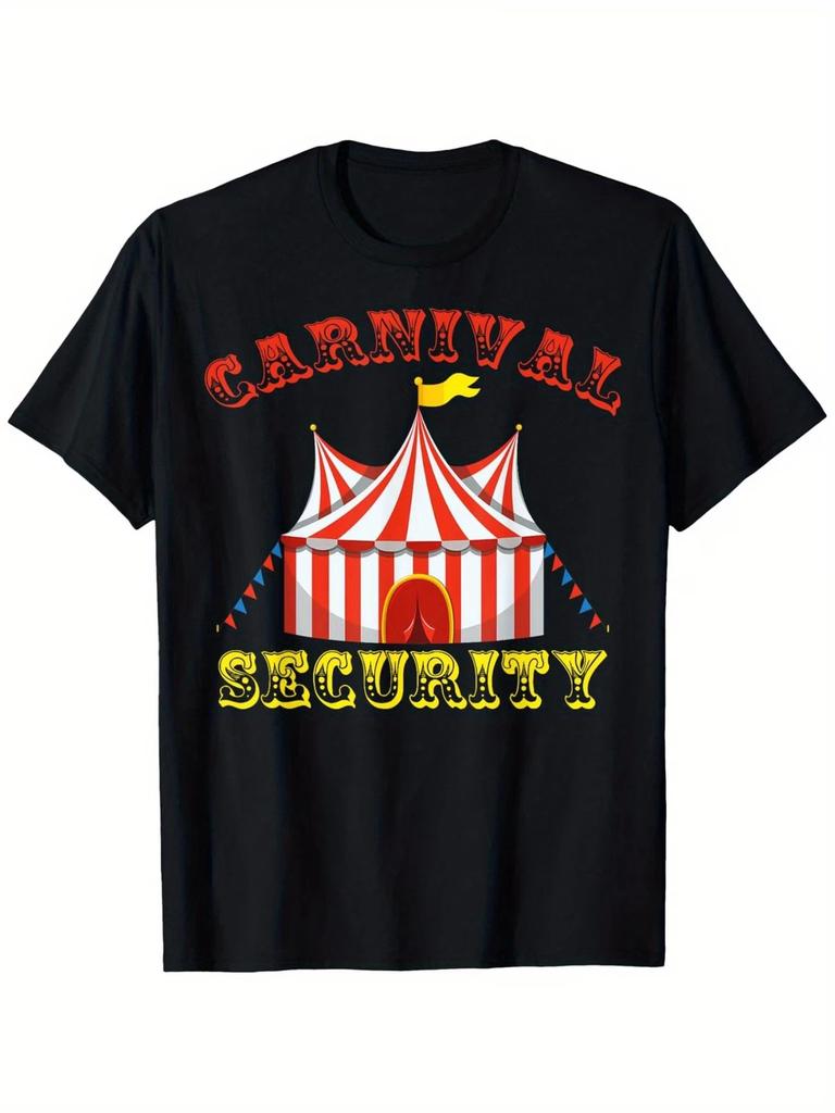 Carnival Security Circus Party Circus Birthday Circus Staff T-Shirt