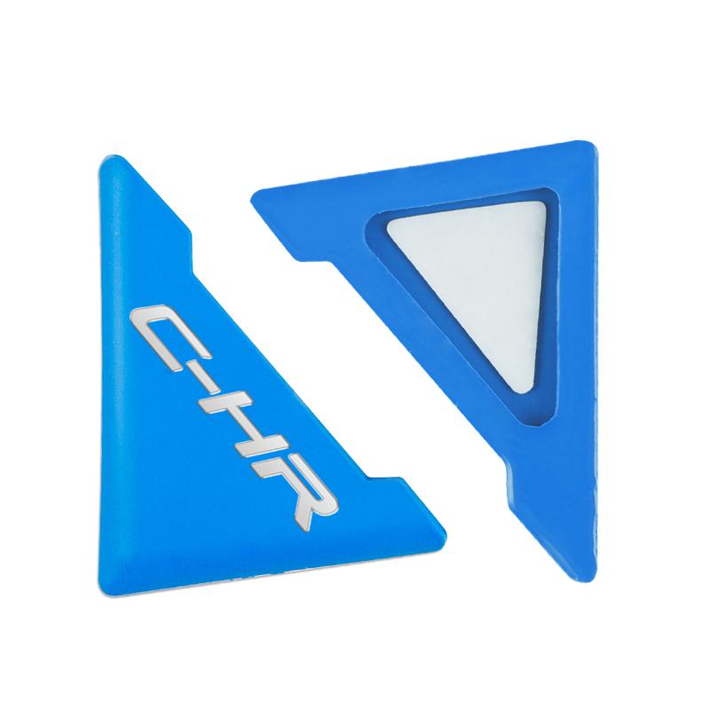 AUQ3 2PCS Silicone Car Door Corner Cover Bumper Anti-Scratch Protector for Toyota CHR C-HR Accessories Car Styling