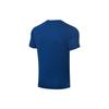 Li Ning Badminton Series Solid Color Round Neck Pullover Short Sleeve T-Shirt Unisex Tops Navy-Blue AHST347-4