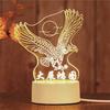 Creative Gift 3d Night Light Led Bedroom Decoration Plug-in Small Table Lamp Birthday Gift