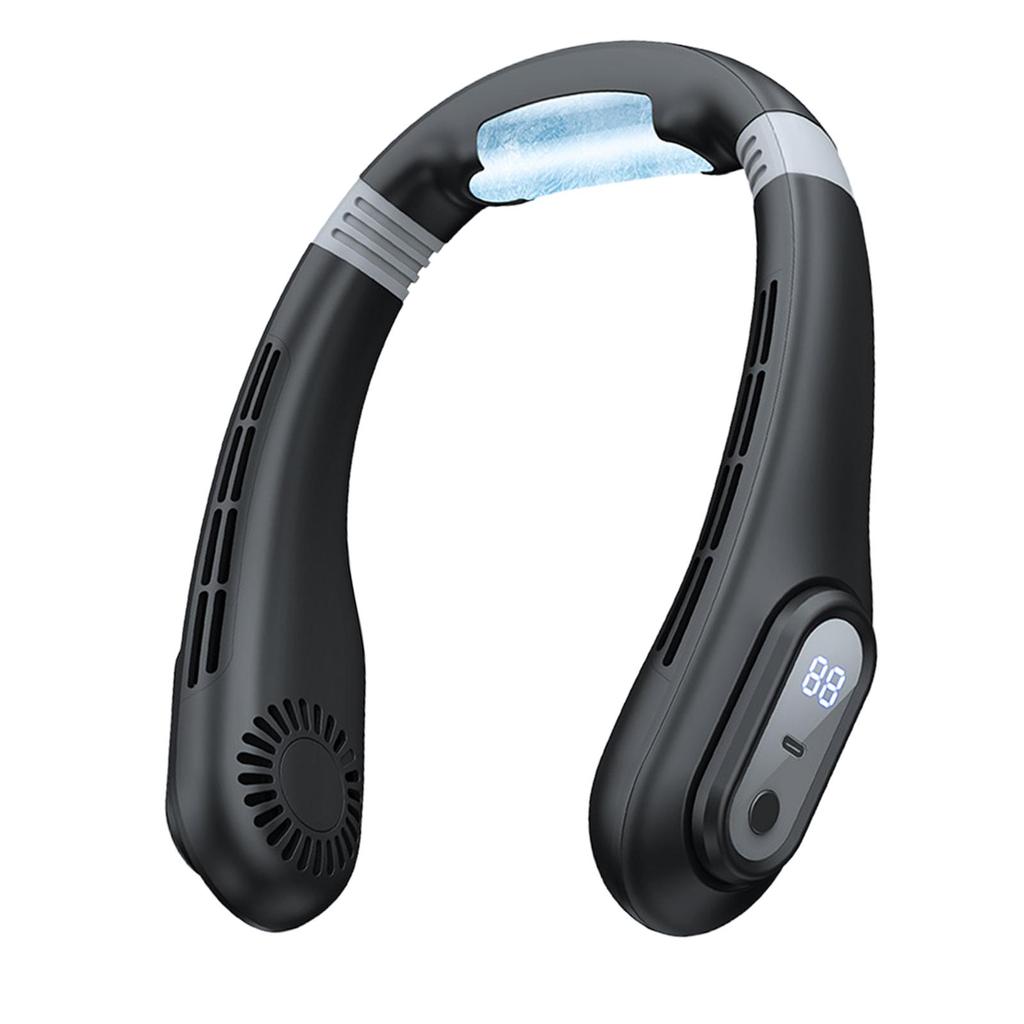 Hangings Leafless Quiet портативный персональный вентилятор вентилятор охлаждения шеи вентилятор воздушного охлаждения для походов домашнего офиса в помещении на открытом воздухе кемпинга