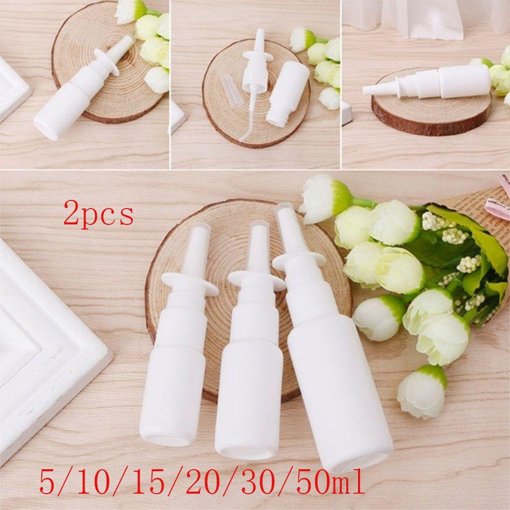 Горячая Распродажа Пластиковые Многоразовые Белые Насосные Распылители Бутылки Для Назального Спрея Пустые Бутылки Многоразовые Бутылки