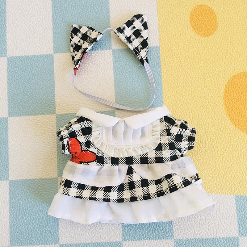 Cute 17cm Vinyl Plush Doll Outfits Blind Box - LaBuBu Pendant Dress Accessories