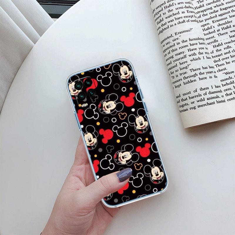 Прозрачный чехол для телефона Mickey Minnie Mouse для Motorola Moto G10 G20 G30 G31 G32 G34 G35 G41 G42 G50 G51 G52 G55 G60 G60S