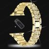 Bling Diamond Strap for Apple Watch Ultra Band 49mm 40mm 45mm 44mm 41mm 42mm 38mm Metal Belt for Iwatch Series 7 SE 6 5 4 Women Bracelet
