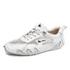 Мужская и женская обувь больших размеров, уличная повседневная обувь, летняя дышащая сетчатая обувь, кроссовки