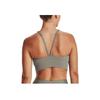 Under Armour Seamless Solid Training Low-Intensity Sports Bra Women Underwear Forest-Green 1380428-504