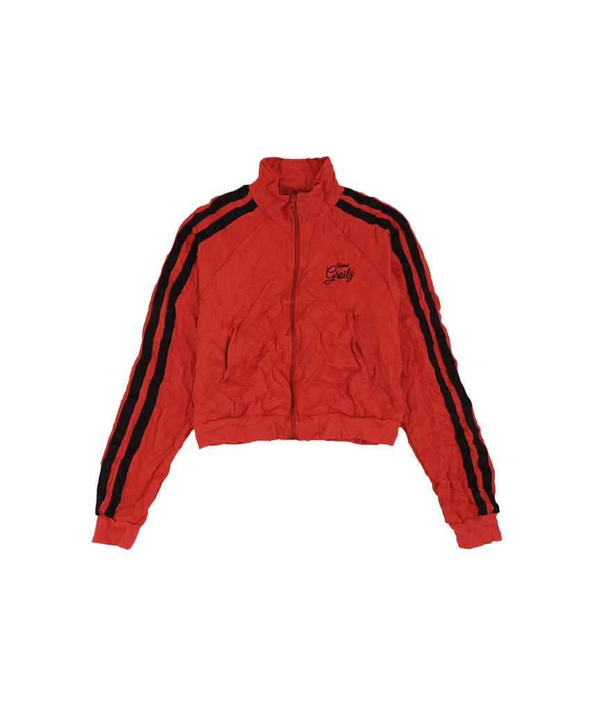 Grailz Crinkle Track Jacket [Red]