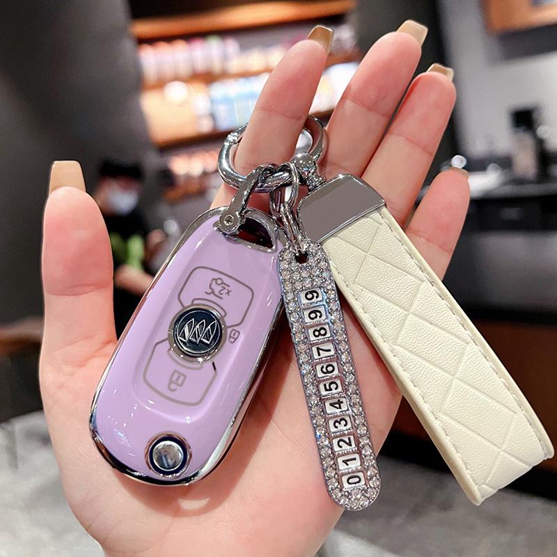 Чехол для ключей Buick Verano, Encore GX, LaCrosse, Regal GS, Excelle, GL6 для женщин