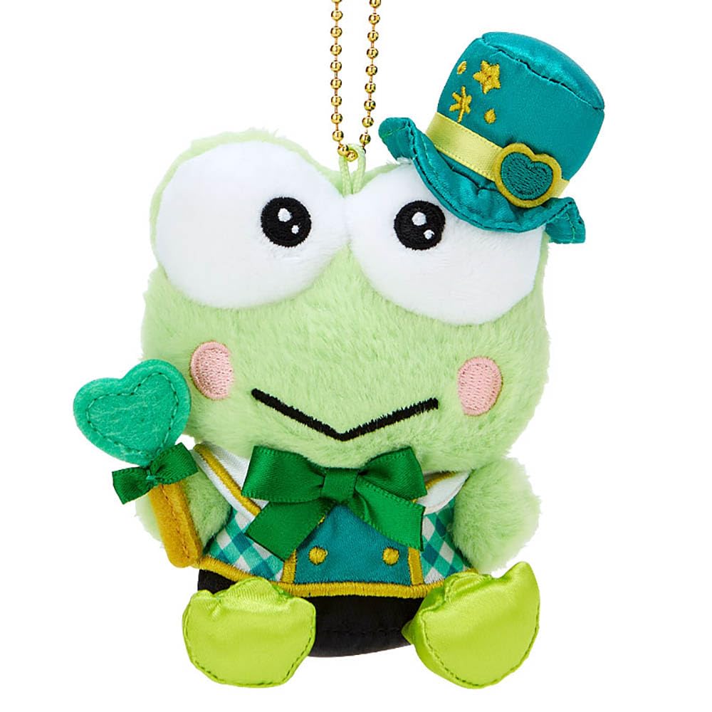 Sanrio Mascot Holder Make You Love Me Even Keroppi W9 x D5 x H14cm 494330 (I'll More) Approx.