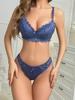 New Arrival Lace Bra and Panty Set Push Up Underwear Set Women Panties Thin Cup Lace Intimates Bras