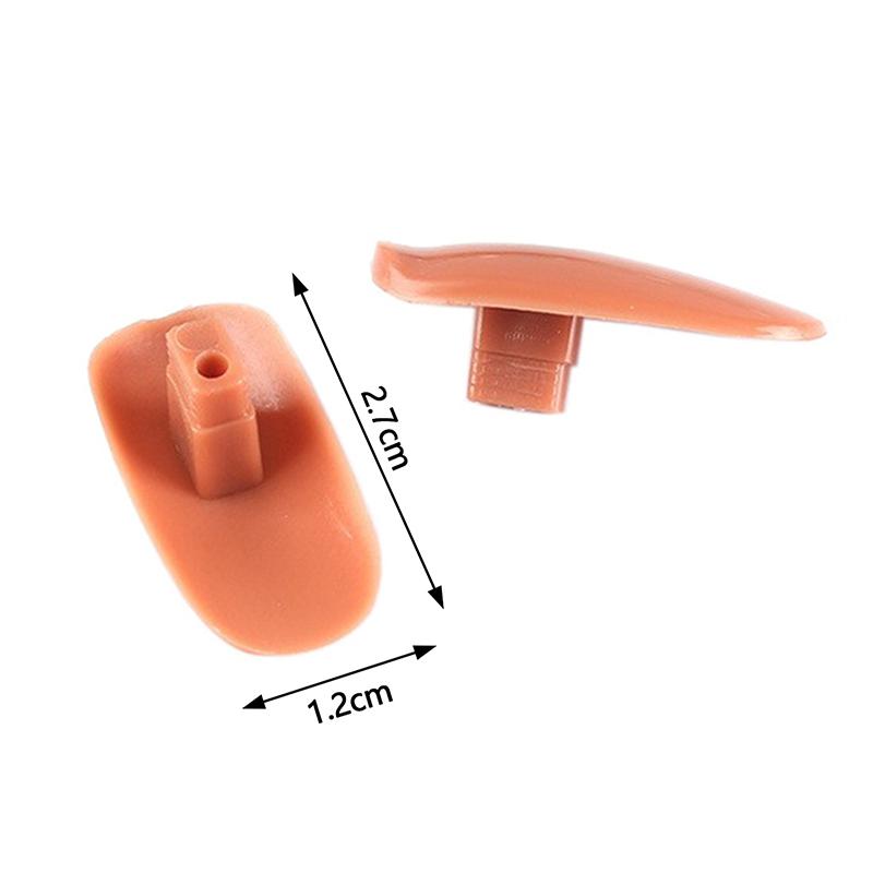 100 шт. Практика искусственных частей брони для рук протезы рук замена ногтя гибкий сустав механические аксессуары для пальцев