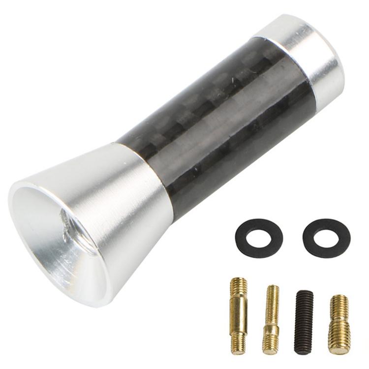 3,5 см/8 см/12 см универсальная автомобильная короткая радиоантенна из углеродного волокна черная автомобильная антенна на крышу радиоантенна FM/AM металлические приемные антенны