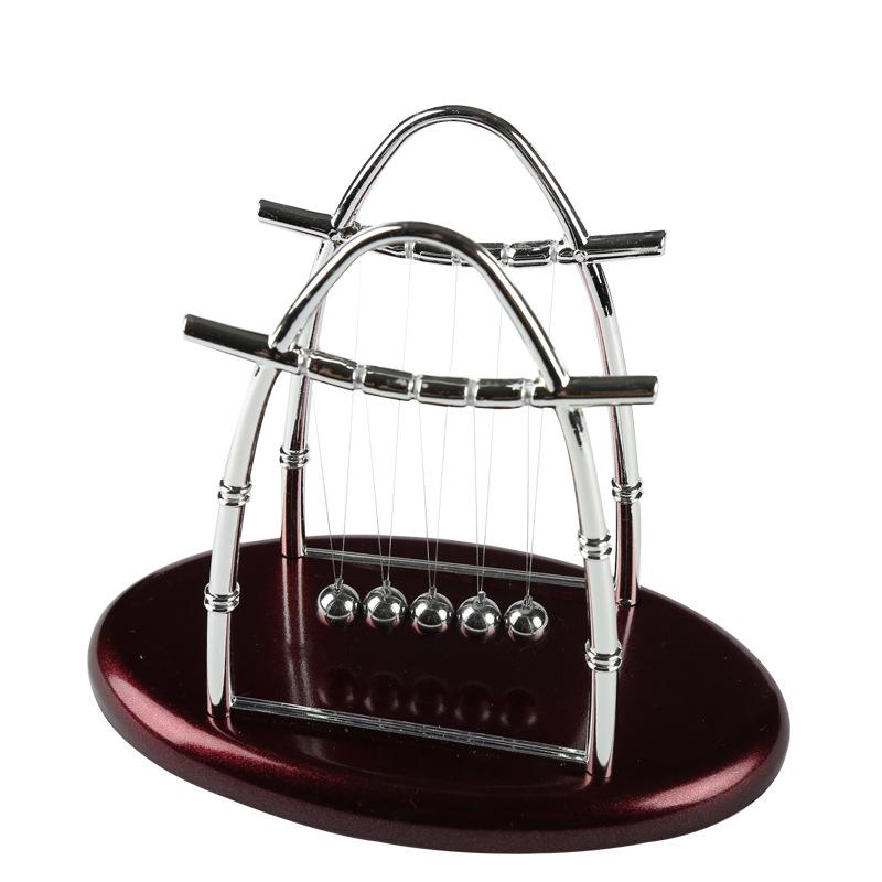 Эллиптический балансировочный маятник Ньютона - Малый энергосберегающий бамперный мяч