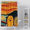 Cartoon G-Gudetama Shower Curtain Waterproof Polyester Fabric Paint Colorful Bath Curtains Home Bathroom Decor Curtain With Hook