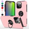 Ring Holder Magnetic Suction Fall Protection Case for iPhone 15 14Plus 13 12 11 Pro Max XS Max for Samsung S23 S22 S21Ultra Plus S23FE A13 A53 A14 A54