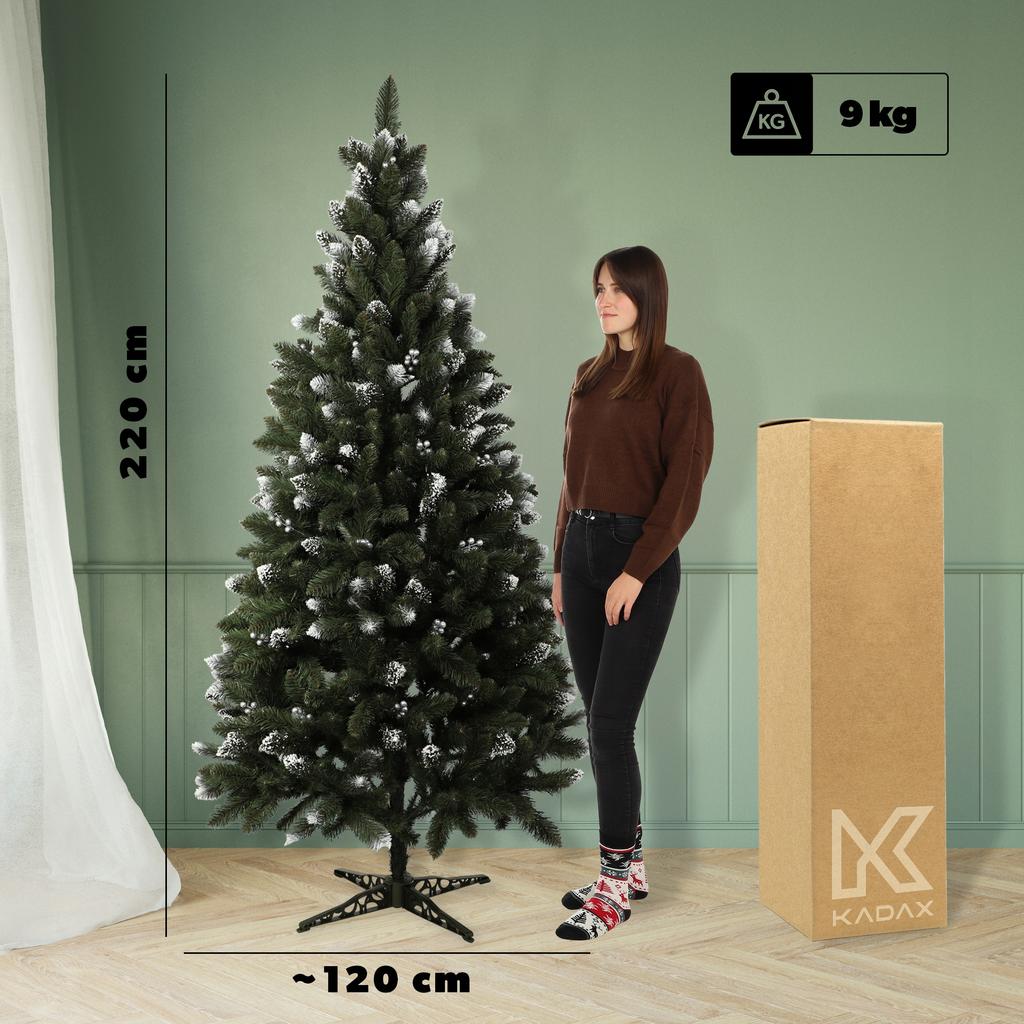 KADAX Artificial Christmas Tree Diamond Pine 220 Cm Beautiful