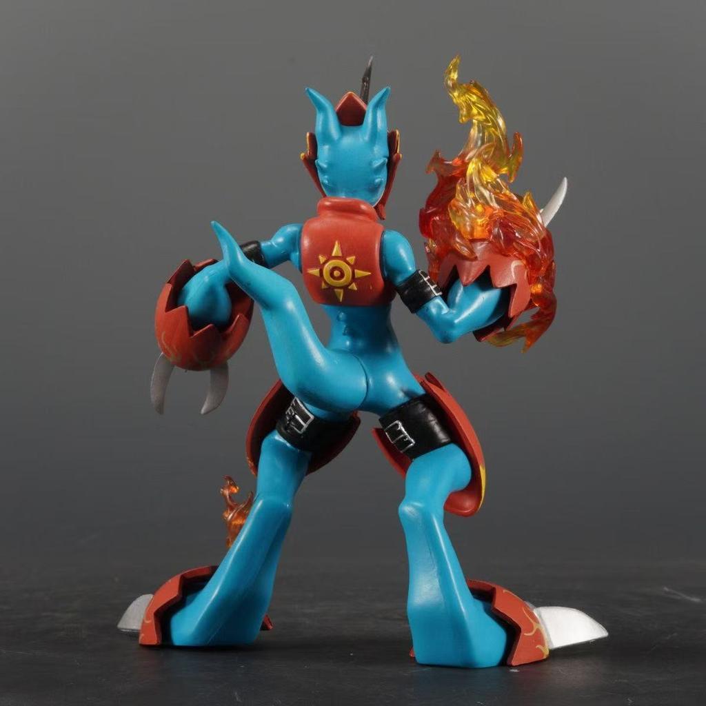 18cm Anime Digimon Adventure Figure Fladramon Action Figure Pvc Statue Collection Model Toys Gifts