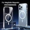 Clear Magnetic Circle Magsafing Phone Case For iPhone 15 14 13 12 11 Pro Max Mini XS XR 7 8 Plus iPhone Magnetic Macsafe Cases