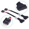 Usb 3.0 20-Pin Male To Usb 2.0 9-Pin Motherboard Header Female Adapter Cable