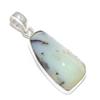 Chrysoprase Gemstone Handmade 925 Steling Silver Jewelry Pendant 1.65" SU-9614