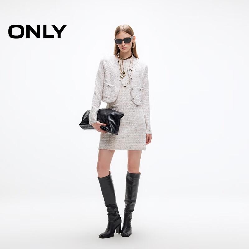 ONLY 2025 Spring Elegant Chic Knitted Short Dress Set