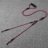 Wave Pattern Dog Dual Leash Lead Walking Dog Pet Walking Leash Lead Portable Pet Leashes  Dog