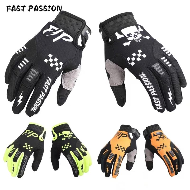 FAST PASSIN 3 colour High-end touch scre Motorcycle Gloves, Off-Road, Downhill MTB, DH MX MTB, Riding Gear Protective Gloves 3