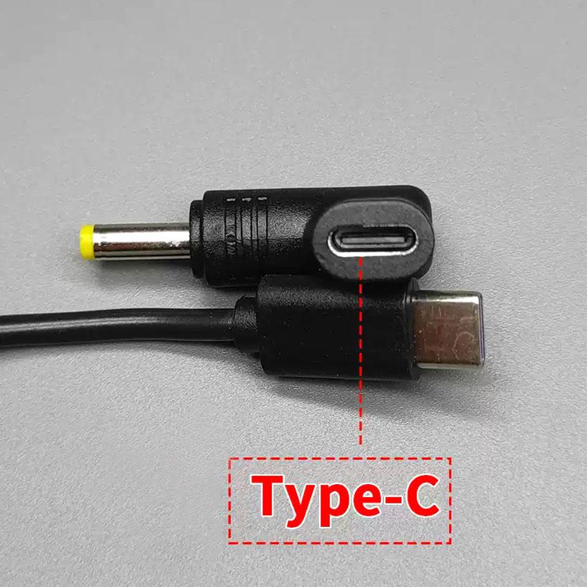 1/2/5 шт. 5 В Type-C на DC Адаптер-преобразователь питания для зарядки PSP 1000 2000 3000 Mini USB Адаптер-преобразователь зарядки DC 4.0x1.7 мм