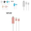 Кабель для зеркалирования экрана Apple 14 HDMI с разъемом Lightning для телефона на ТВ-дисплей