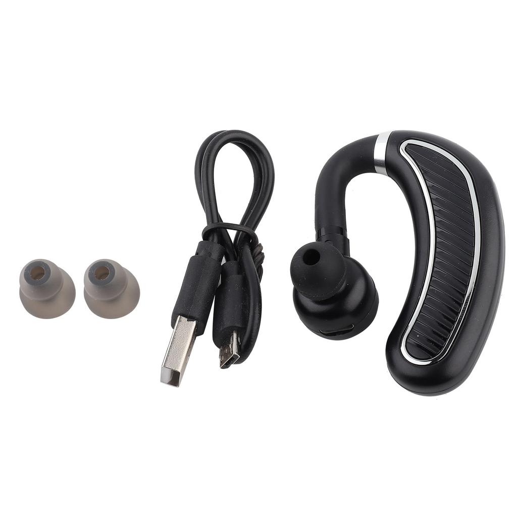 70?Day Standby Wireless Bluetooth 5.3 Business Headset Earphone with Noise Reduction HD Mic