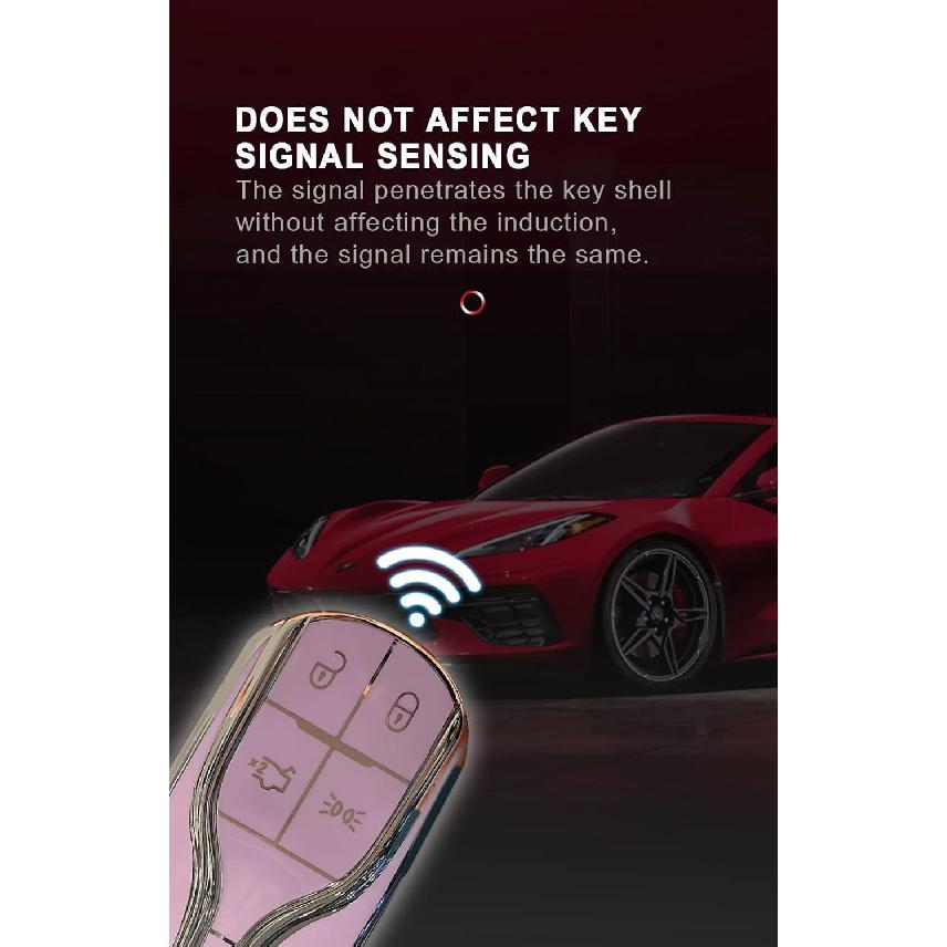 Key Fob Cover Fit For Maserati Quattroporte Ghibli Soft TPU Key Case Keychain Keyshell Accessories 4 button