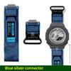 GA2100 Дизайн с петлей холщовый ремешок Для Casio G-SHOCK 5611 GA-2100 GA-2110 GA-B2100 мужской Наручные часы для активного отдыха Нейлоновый ремешок аксессуар