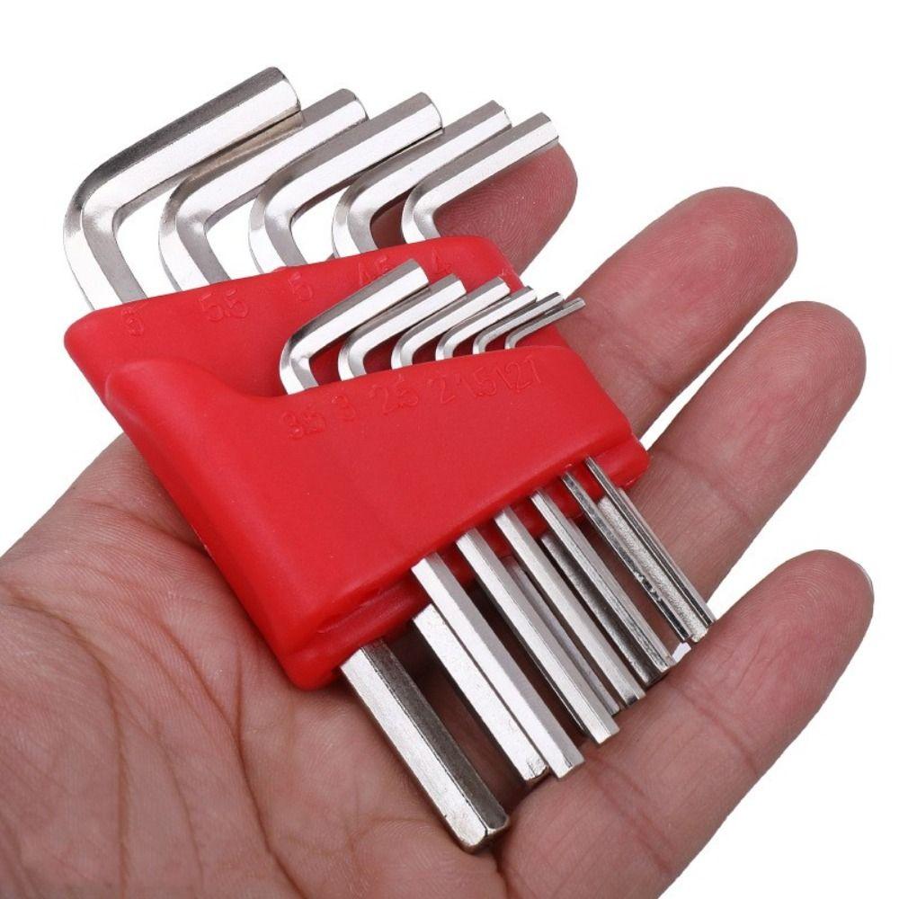 5/8/11 PCS High Quality Easy To Carry Size Allen Key Metric Wrench L Wrench Inch Wrench Allen Wrench