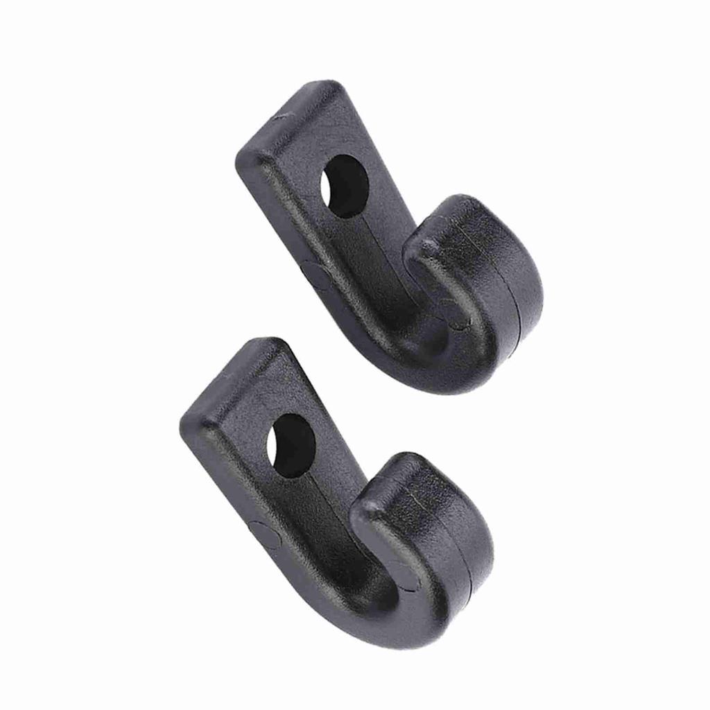 1 пара прочных пластиковых J-образных винтов для крепления крюков J-образных крючков для байдарок, каноэ, гребных лодок