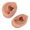 Силиконовая модель уха Реалистичная Гибкая Многоразовая Левое Правое Ухо Модель для Практики Пирсинга для Серег Наушников Дисплей