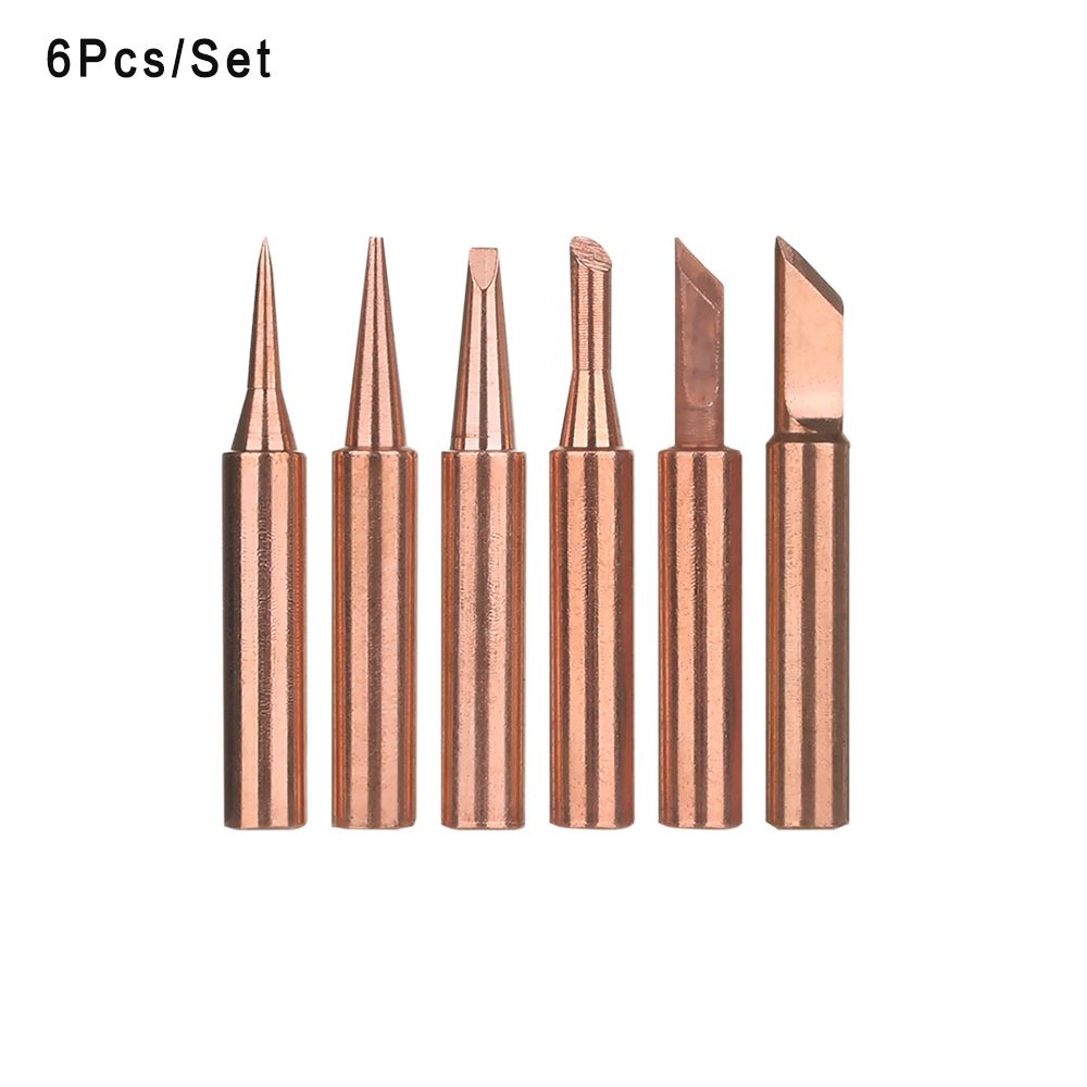Медная насадка для паяльника 900M-T Сварочные наконечники Инструменты для паяльной станции 936/937/938/969/8586