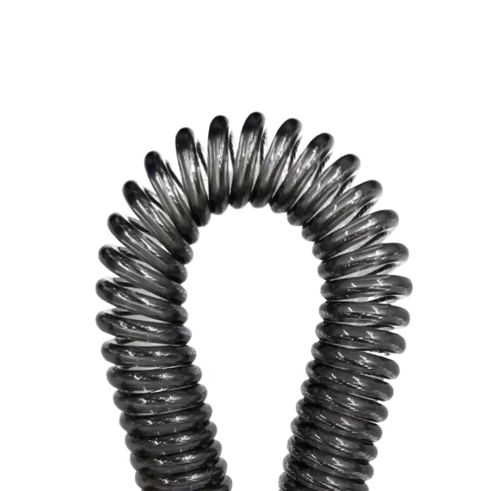 Pen Lanyard Elastic Spiral Spiral Coiled Lanyard Fishing Lanyards Safety Rope Spring Elastic Rope