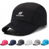 Summer Outdoor Sun Protection Hat Sunshade Breathable Mesh Hat Men Women Hollow Printing Quick-Drying Hat